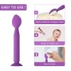 Youngso Diaper Cream Spatula - 2 Pack Diaper Cream Applicator for Butt Paste Diaper Cream, Diaper Spatula, Butt Spatula Baby Essentials (Purple, Blue)