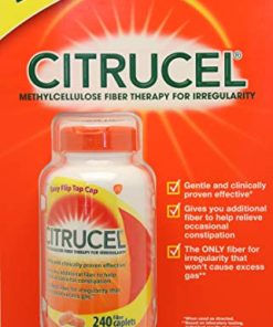 Yeegfey Citrucel Methylcellulose Fiber Therapy for Irregularity - 240 Caplets