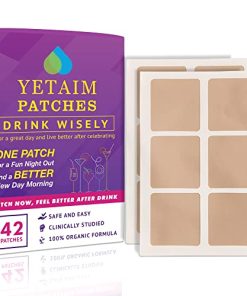 YETAIM Patch, 42 Pack, Amazing and Secret Solution for Enjoying a Wonderful Party, One Patch for a Fun Night Out and a Better New Day Morning, Skin-Friendly Patch with 12 Natural Formula, Purple