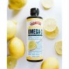 Barlean's Lemon Crème Omega 3 Fish Oil Liquid Supplement, 1080mg of Omega 3 EPA & DHA Fatty Acid, Smoothie Flavored & Burpless for Brain, Joint, & Heart Health, 16 oz